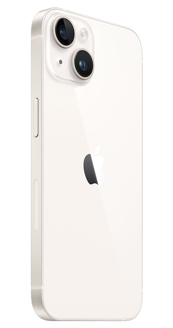 Side of Apple iPhone 14 (Cricket CPO)