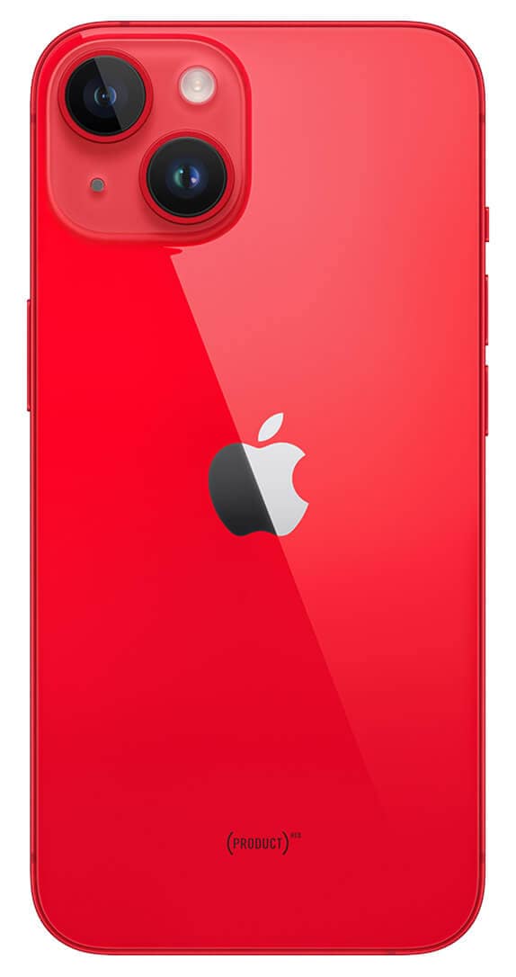Back of Apple iPhone 14 (Cricket CPO)