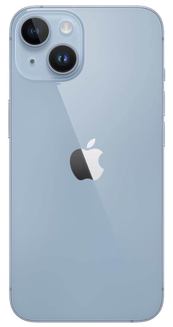 Back of Apple iPhone 14 (Cricket CPO)