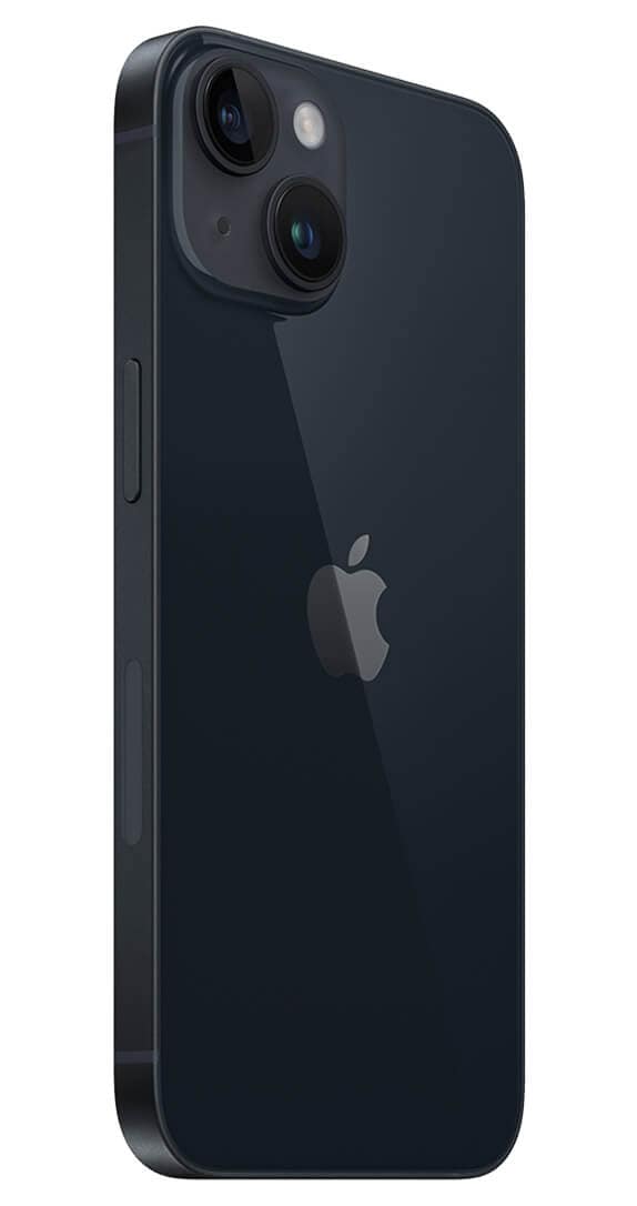 Side of Apple iPhone 14 Plus (Cricket CPO)