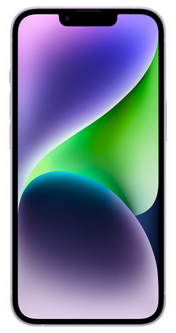 Front of Apple iPhone 14 Plus (Cricket CPO)