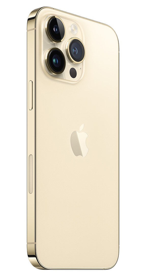 Side of Apple iPhone 14 Pro (Cricket CPO)