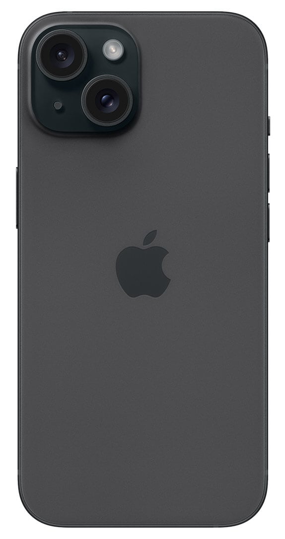 Back of Apple iPhone 15