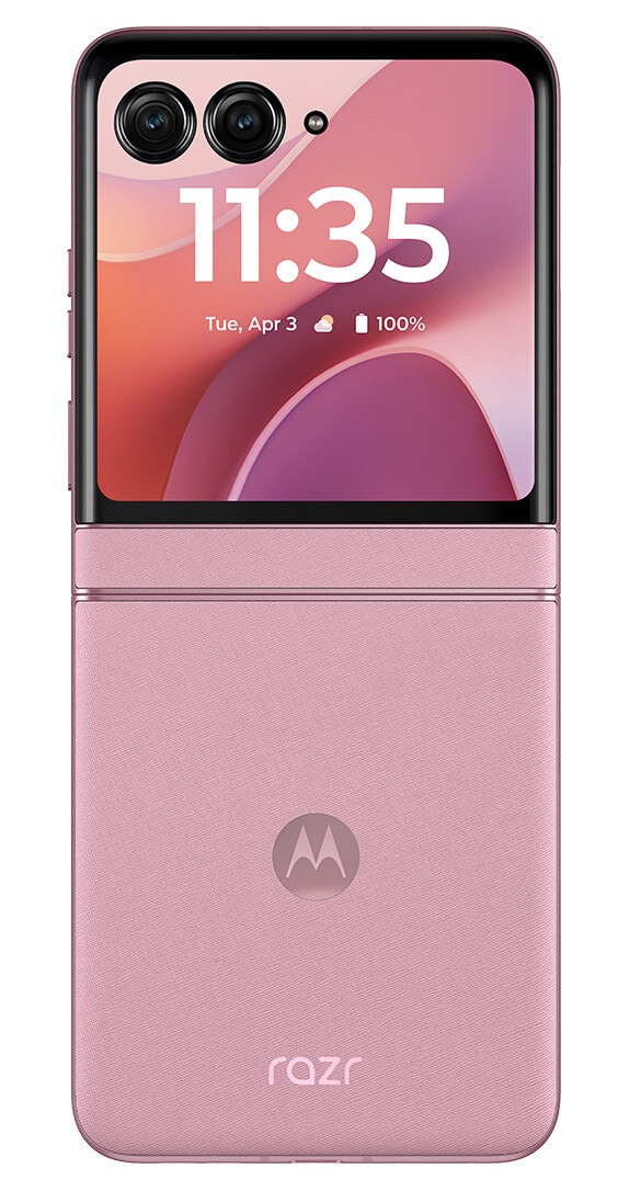 Side of Motorola razr - 2025
